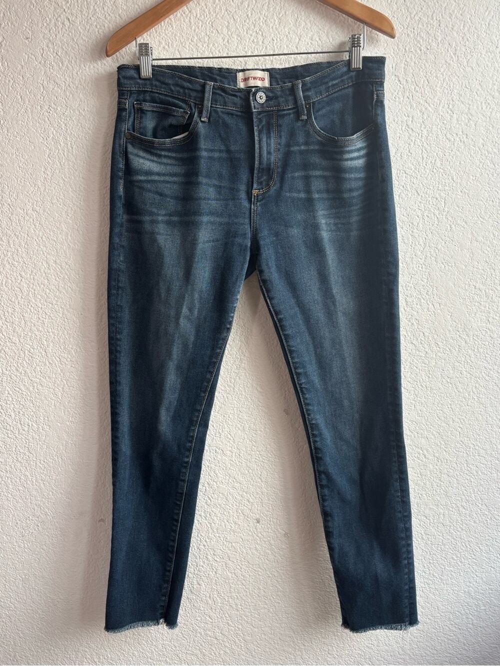 DRIFTWOOD Jackie Womens Dark Wash Skinny Jeans Size 30